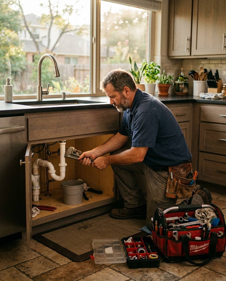 Local Plumbers team at work